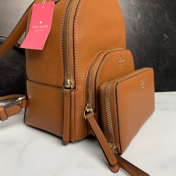 Kate Spade Jackson Leather Backpack / Wallet Set - Picture 4 of 12